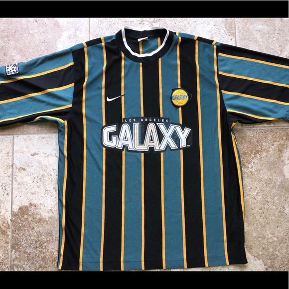 Nike Other - Vintage 1997 Nike LA Galaxy Soccer Jersey